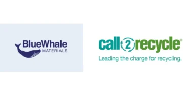Blue Whale Materials Partners with Call2Recycle to Boost Lithium-Ion Battery Recycling in North America (Photo copyright to Blue Whale Materials and Call2Recycle)