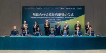 Volkswagen China and CATL Collaborate on Advanced Lithium Battery Development (Photo copyright to CATL)