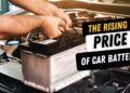 the rising price of car batteries