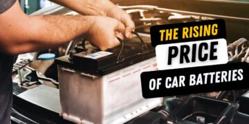 the rising price of car batteries