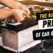 the rising price of car batteries