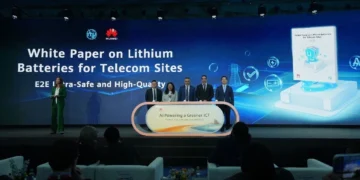 Huawei and ITU Release White Paper on Lithium Batteries for Telecom Sites, Driving Green ICT Transformation (Photo credit to PRnewswire)